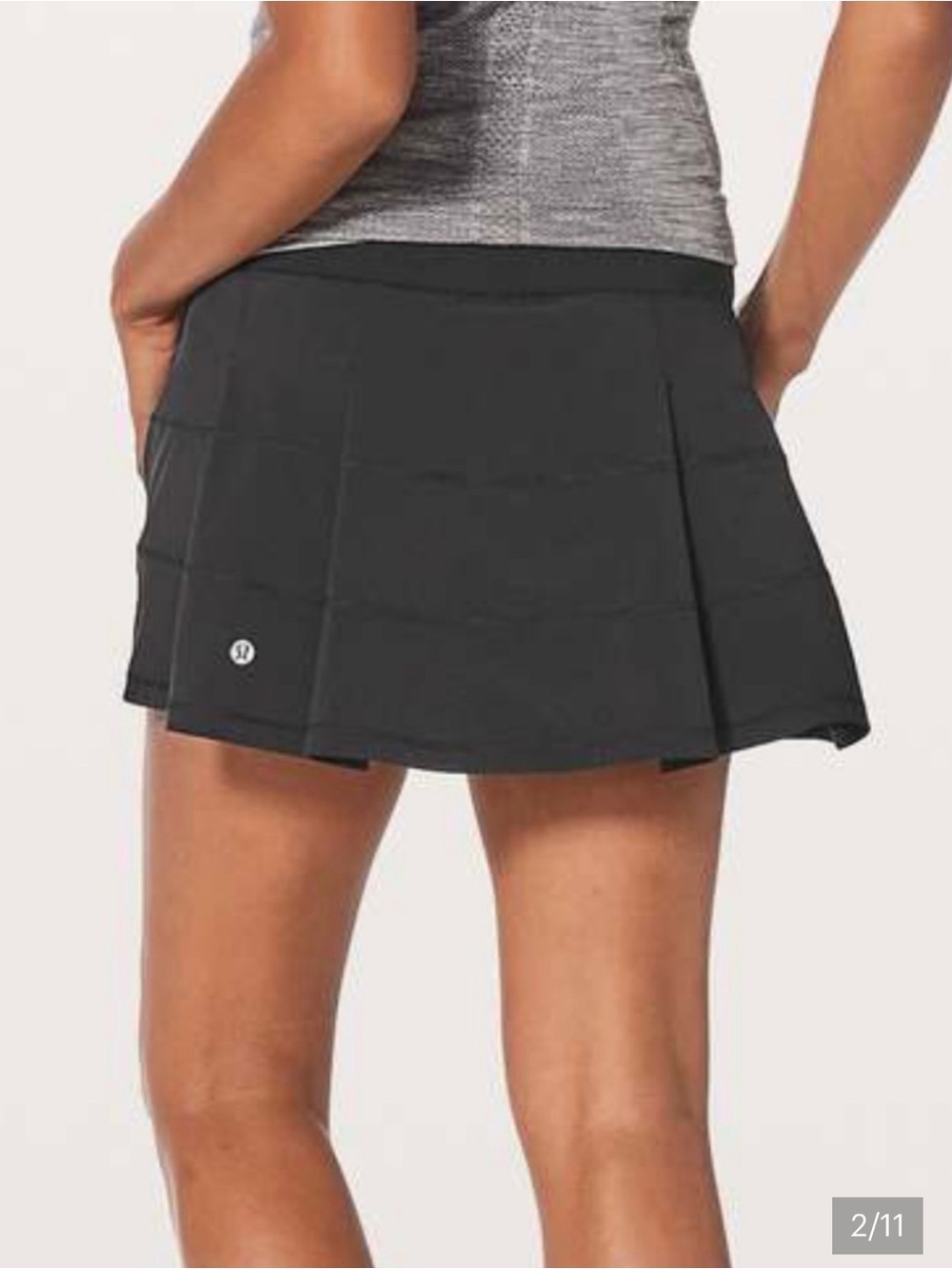 Lululemon Black Pace Rival Skort Size 4